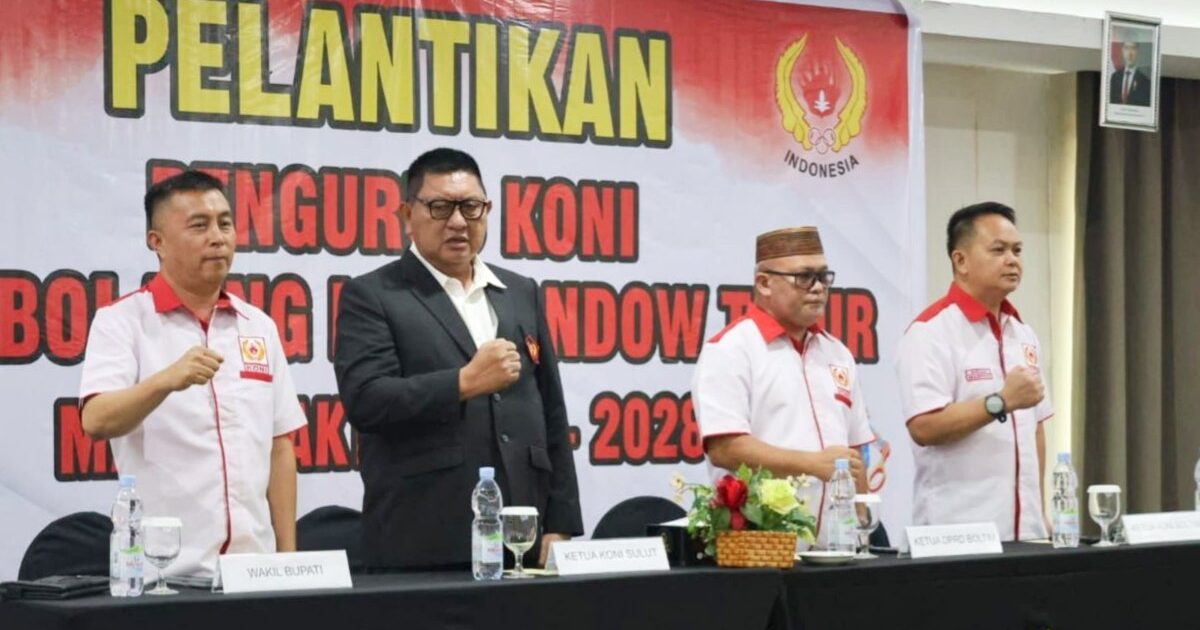 Medy Lensun Ketua KONI Boltim