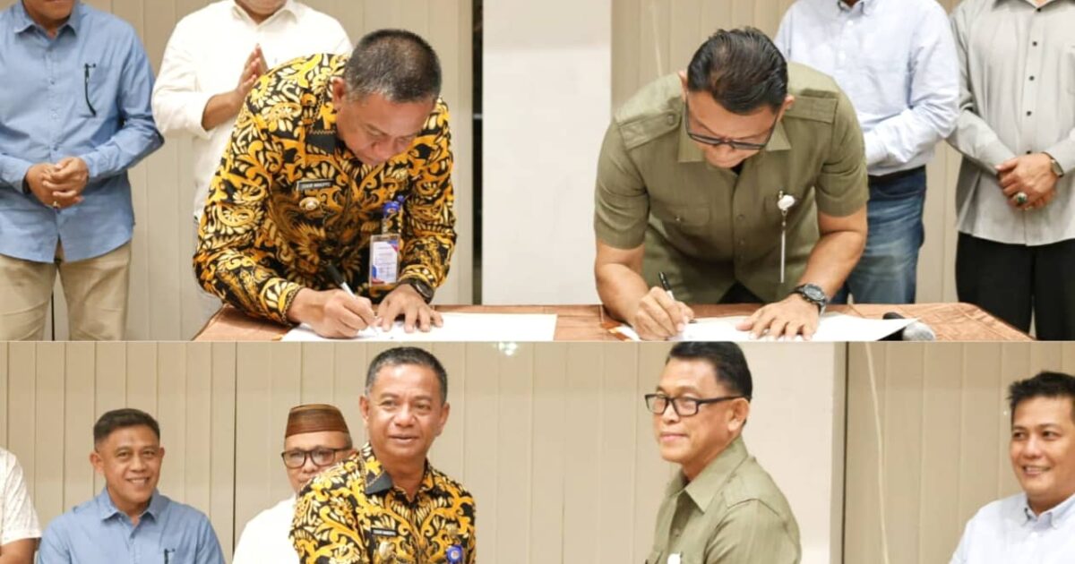 Pemkab Boltim dan BPR Prisma Dana Teken Kerja Sama