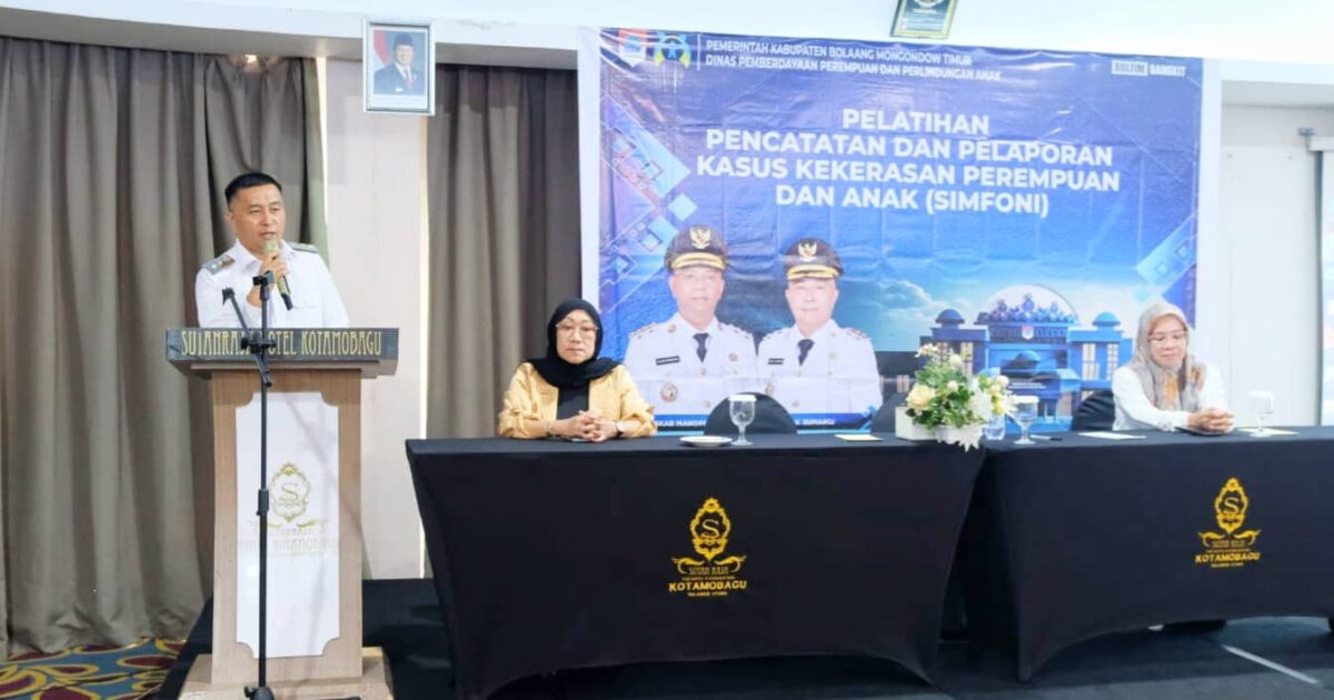 Pelatihan SIMFONI Boltim