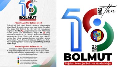 Logo HUT Bolmut ke-18