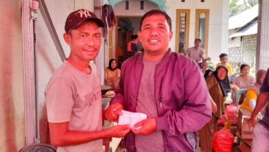 Bantuan untuk Korban Banjir Desa Togid