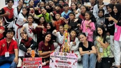 Tim Taekwondo Bolmut Juara Umum
