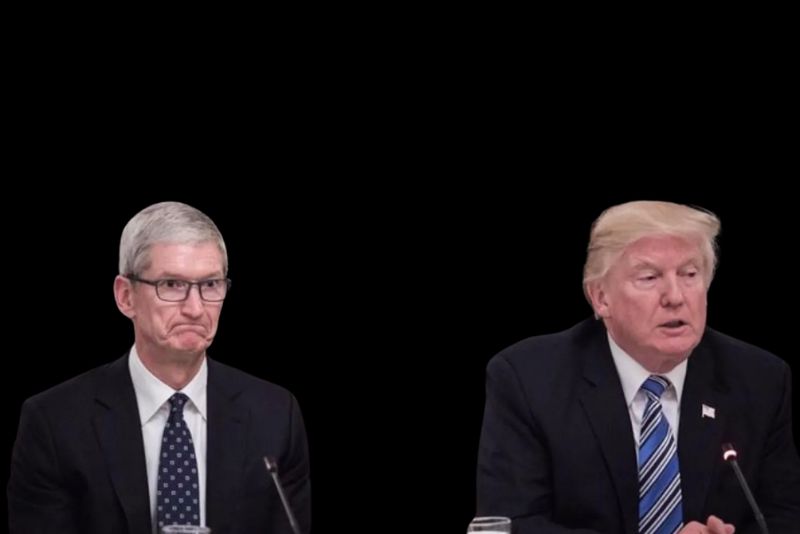 Trump ancam tarif iPhone