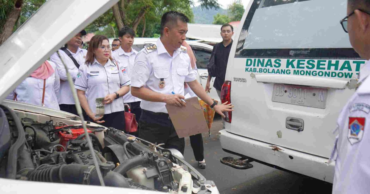 Argo Sumaiku Cek Kendaraan Dinas