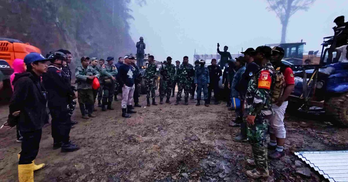 Aparat Gerebek Tambang PT Kutai Surya Mining