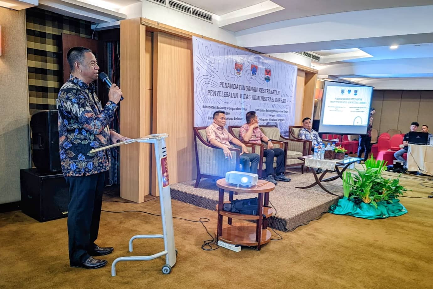 Bupati Boltim Inisiasi Tapal Batas Bersama Minsel