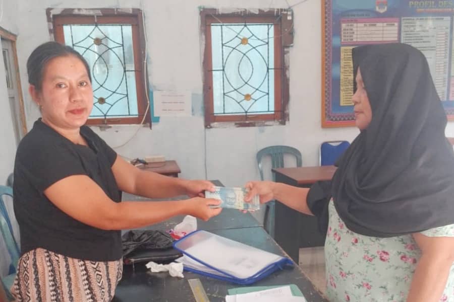 BLT Dana Desa Triwulan I 2025 Desa Idumun