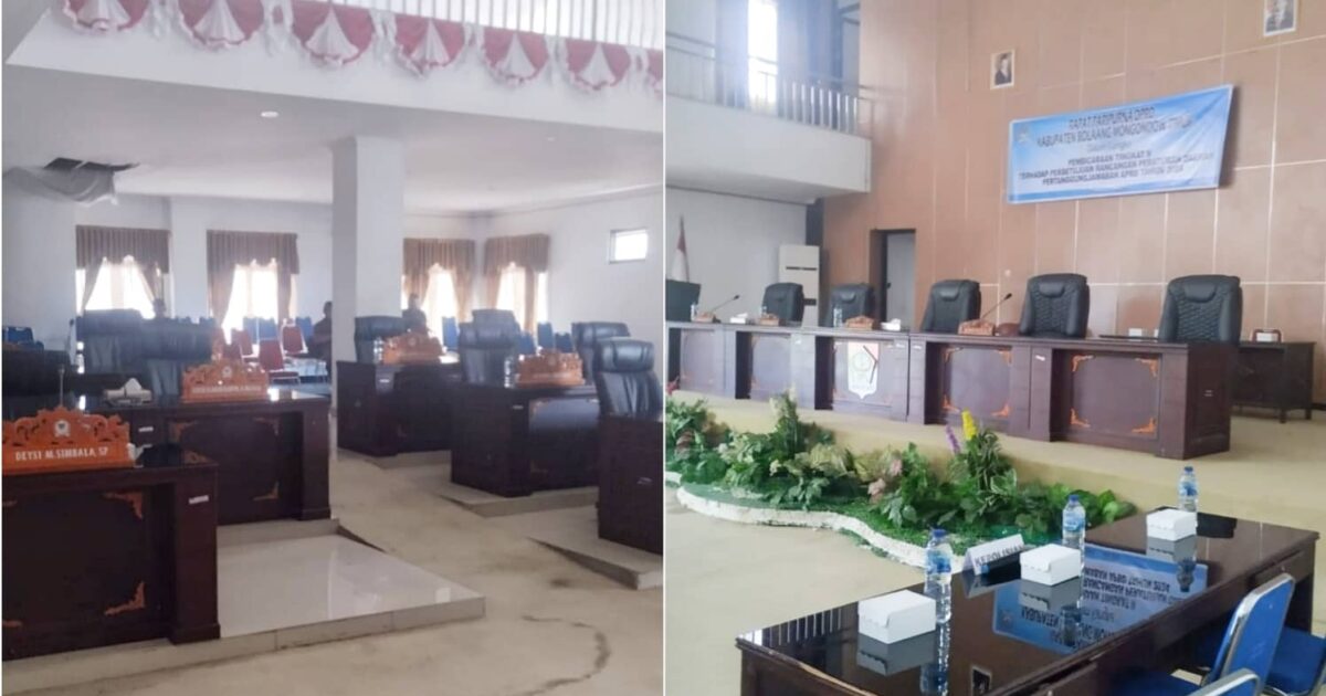 Paripurna Pertanggungjawaban APBD Boltim 2024