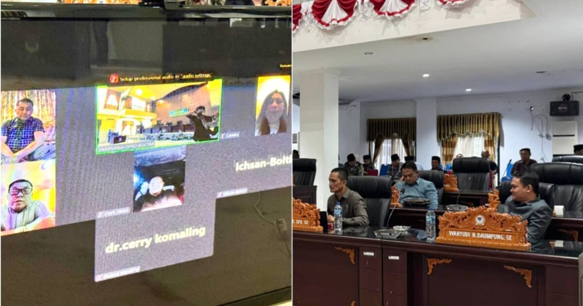 Paripurna DPRD Boltim Pertanggungjawaban APBD 2024