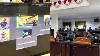 Paripurna DPRD Boltim Pertanggungjawaban APBD 2024