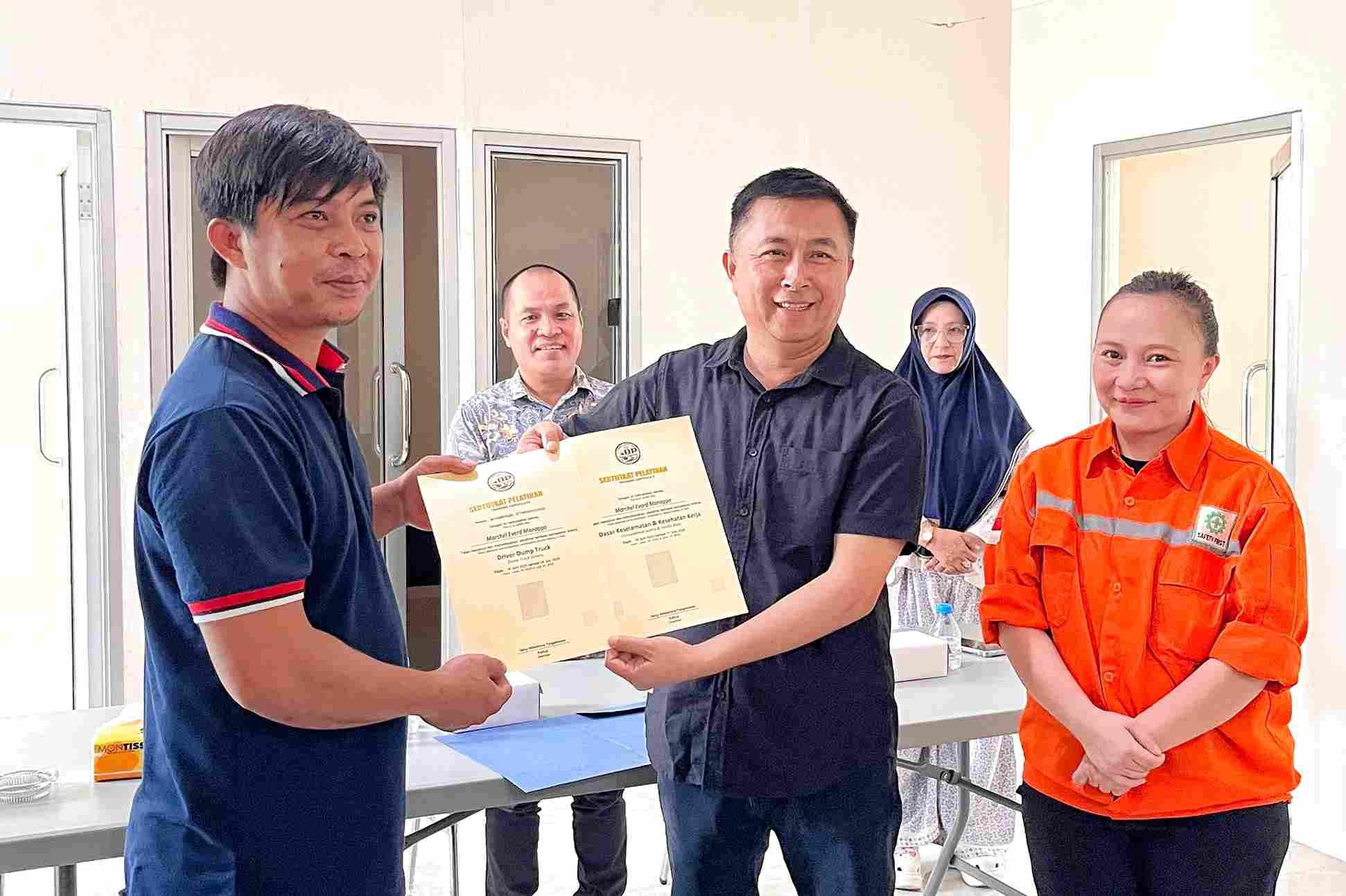 Pelatihan Operator Alat Berat Boltim