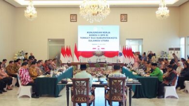 Bupati Boltara hadiri kunjungan kerja Komisi II DPR-RI