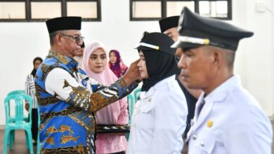 Bupati Boltim Lantik Penjabat Sangadi