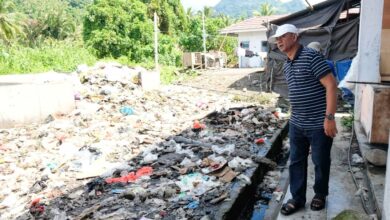 Sampah Berserakan di Pasar Kotabunan