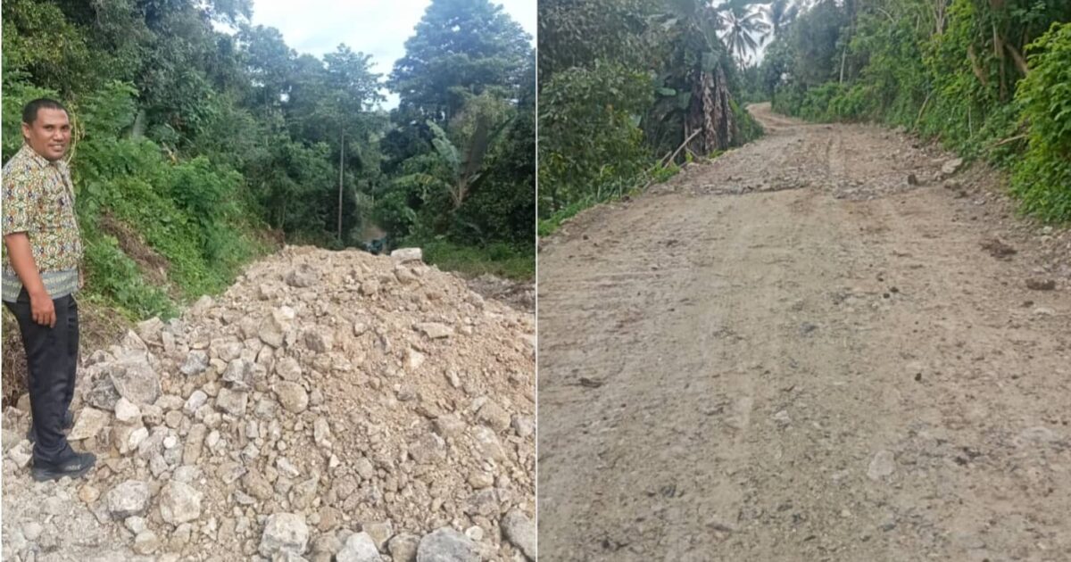 Proyek jalan desa Bai