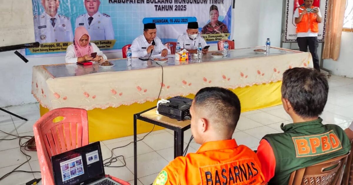 pelatihan bencana Boltim