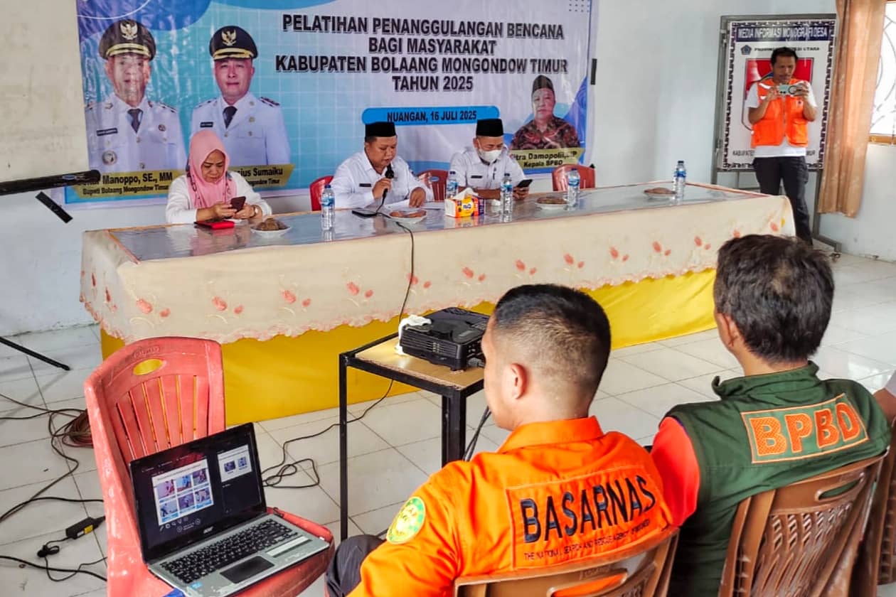 pelatihan bencana Boltim