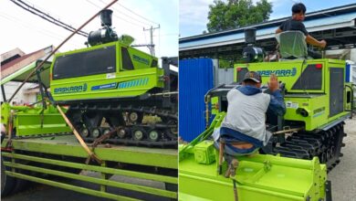Traktor roda rantai Boltim