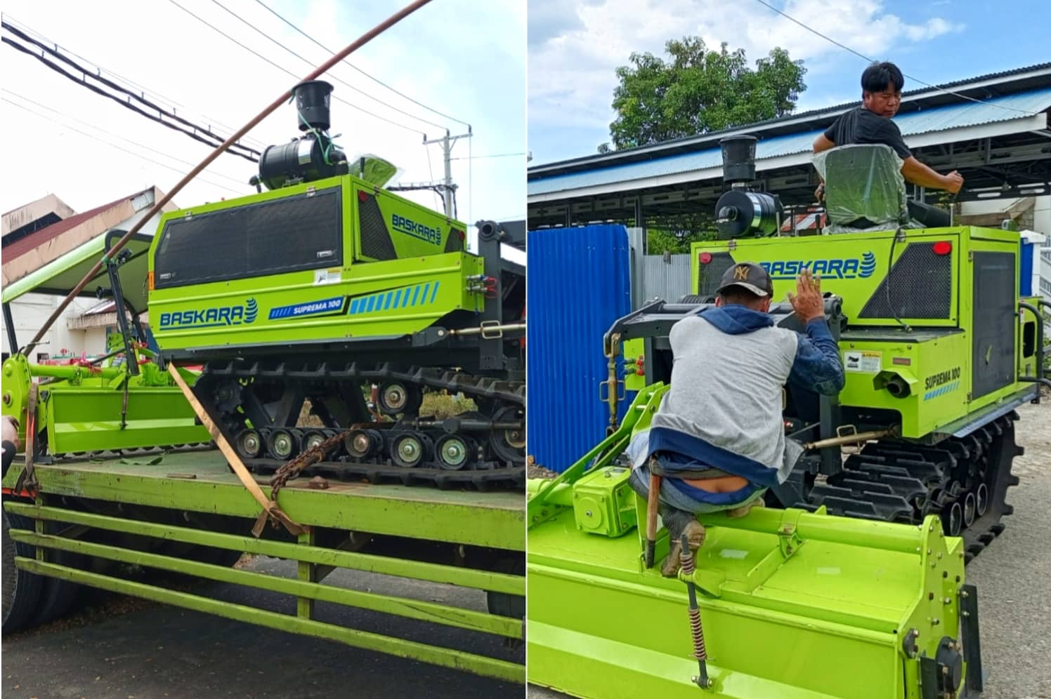 Traktor roda rantai Boltim