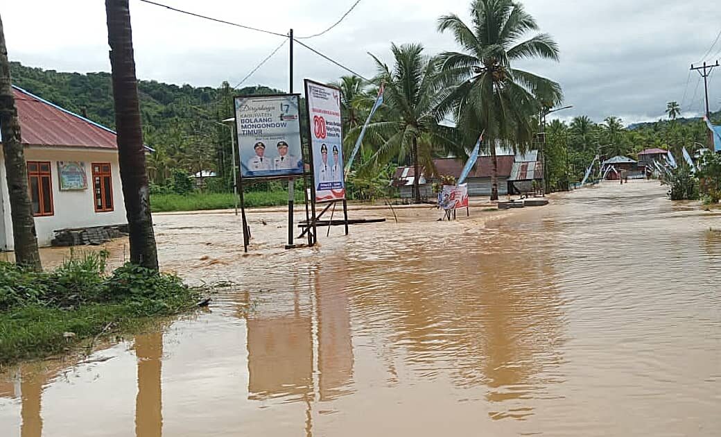 Desa Molobog Timur Boltim terendam banjir