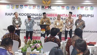 Bupati Boltim Oskar Manoppo menghadiri Rakor Pemberantasan Korupsi KPK RI di Gedung Merah Putih, Jakarta