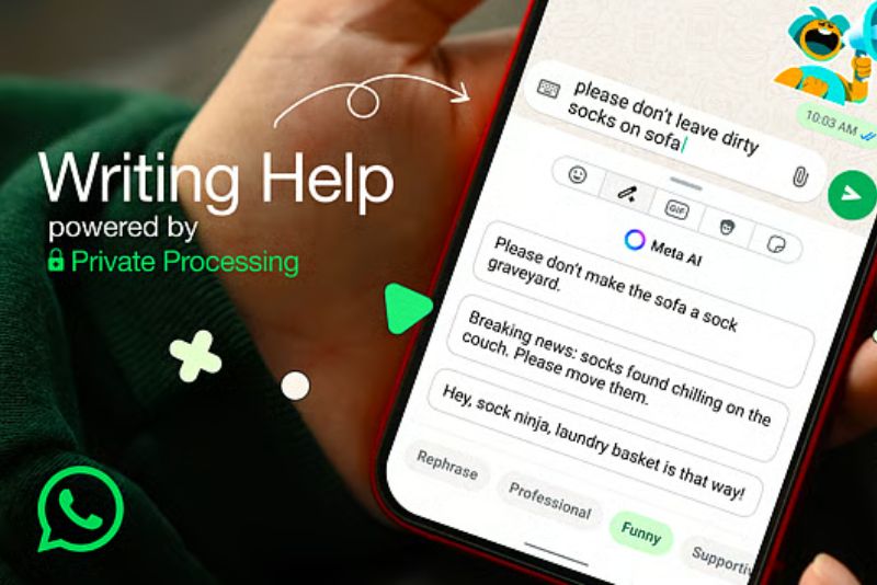 WhatsApp Writing Help