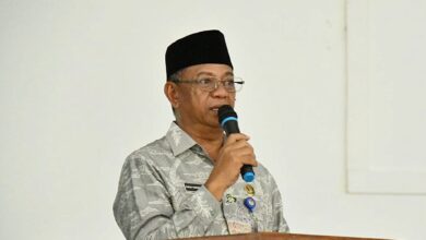 Bupati Boltim Oskar Manoppo kukuhkan pengurus IPMI Boltim.