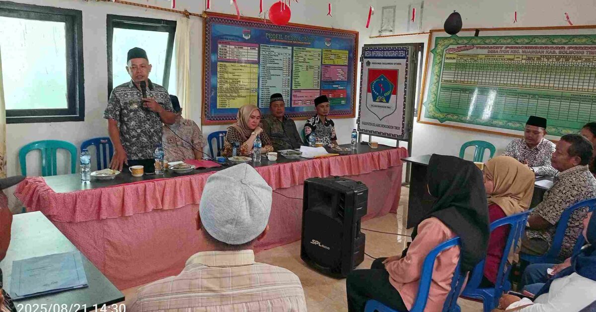 Pemdes Loyow gelar rembuk stunting dan penyusunan RKPDes 2026