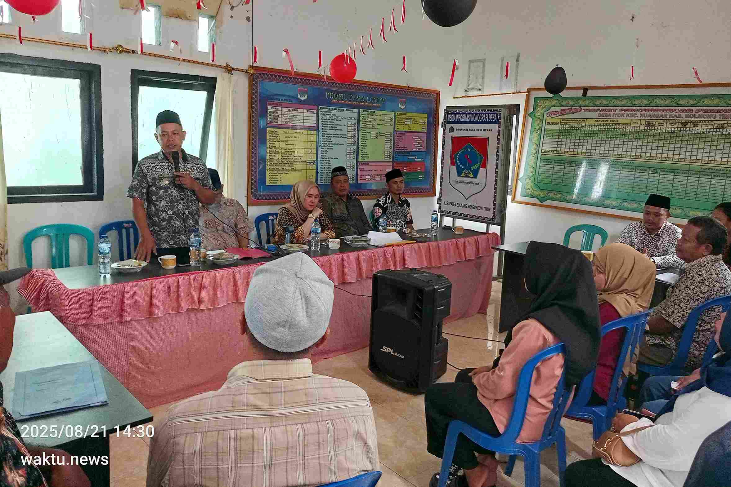 Pemdes Loyow gelar rembuk stunting dan penyusunan RKPDes 2026