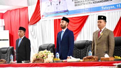 Wabup Boltim Argo Sumaiku Dengarkan Pidato Presiden