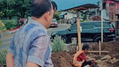 Bupati Bolmong sidak proyek infrastruktur
