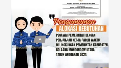 PPPK Paruh Waktu Boltara 2024