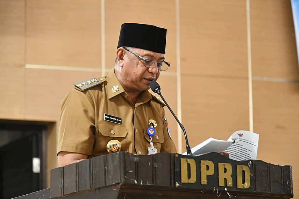 Bupati Boltim Oskar Manoppo instruksikan OPD susun RKA usai penandatanganan KUA-PPAS 2026 bersama DPRD.