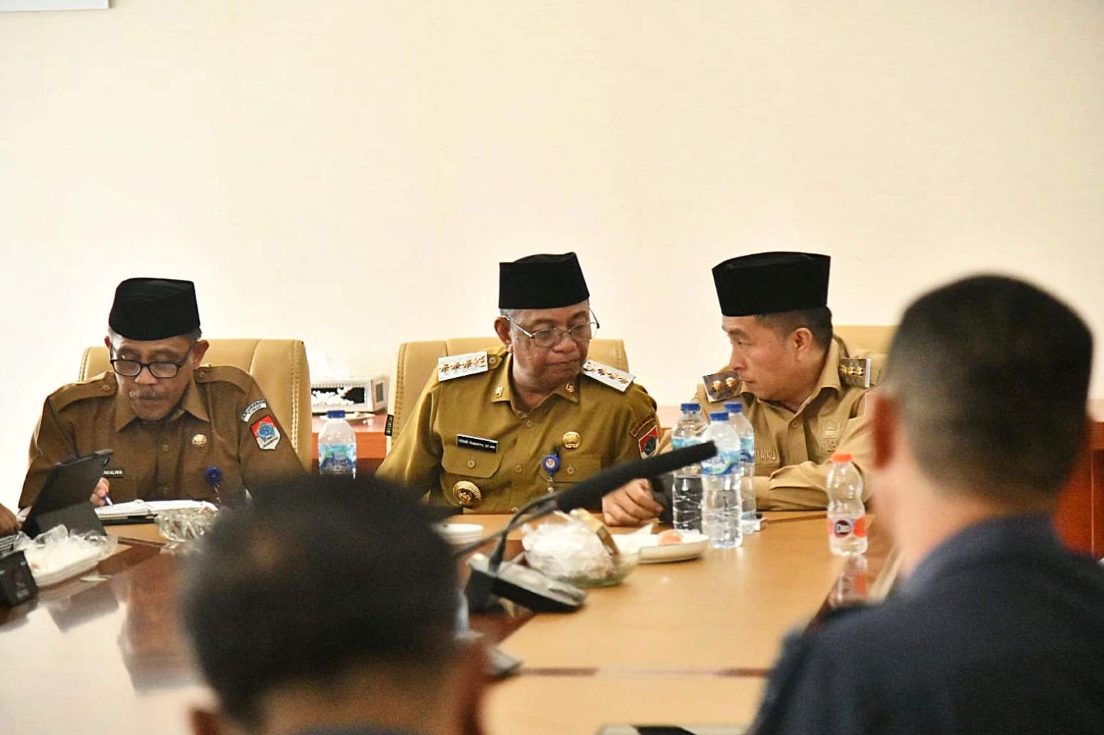 Pemkab Boltim Bahas Penyelesaian Air Bersih