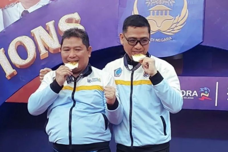 Emas Pertama Pornas KORPRI Sulut