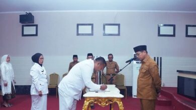 Pelantikan Penjabat Sangadi Boltara