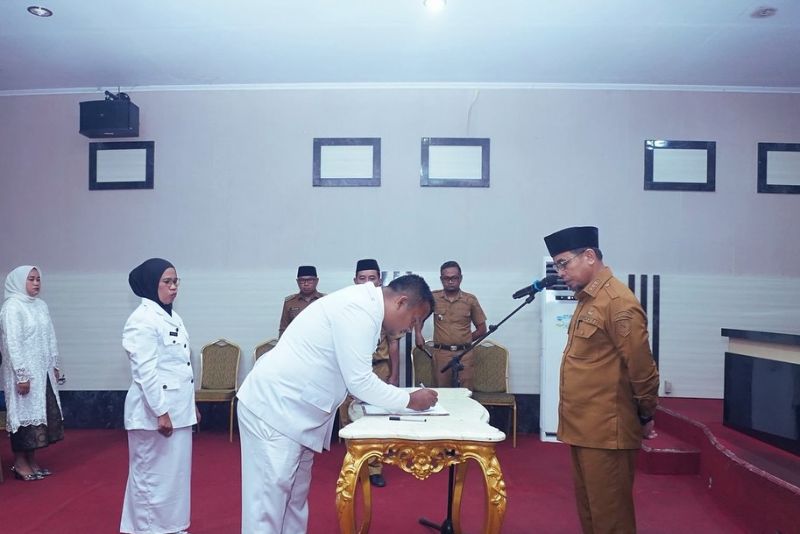 Pelantikan Penjabat Sangadi Boltara