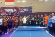 Tenis Meja Pornas Korpri XVII