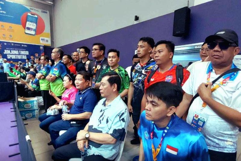 Wagub Victor Mailangkay dukung Tim Tenis Meja Sulut