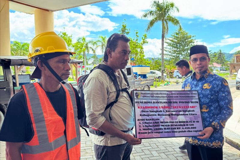 bantuan mesin paving blok Boltara