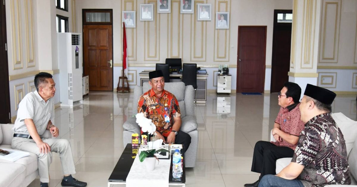 Bupati Boltim Terima Kunjungan Kadis ESDM Sulut