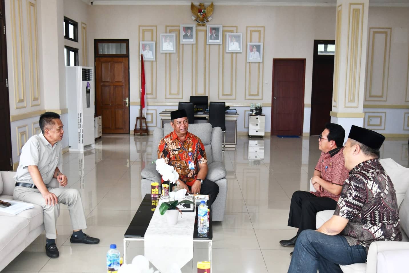 Bupati Boltim Terima Kunjungan Kadis ESDM Sulut
