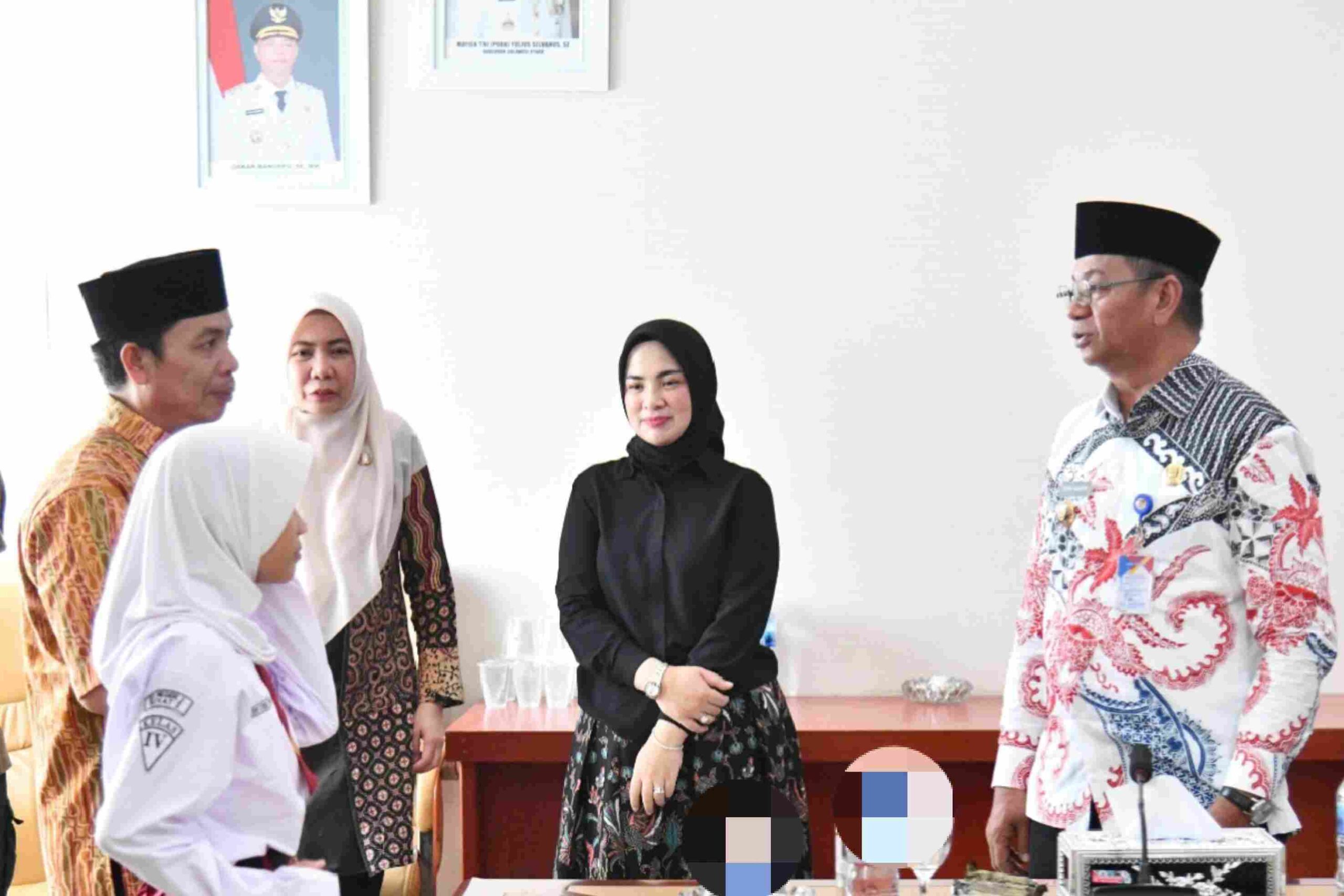 Bupati Boltim Oskar Manoppo melepas Dewi Athena ke kompetisi matematika dunia IMSCC 2025 di Korea Selatan