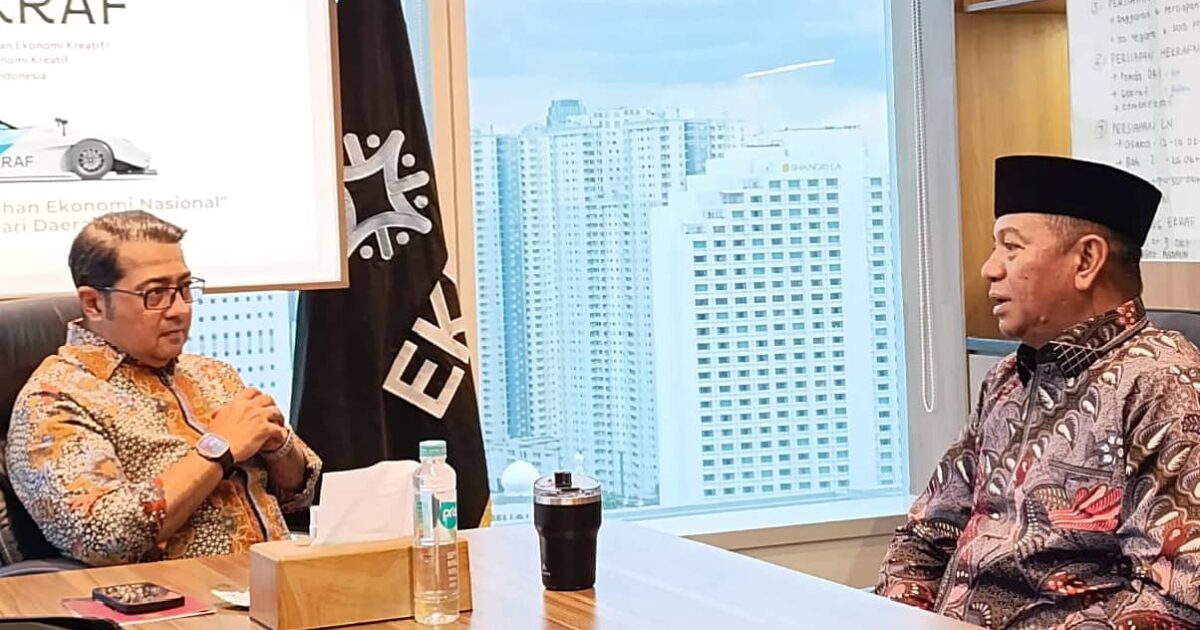 Bupati Boltim bahas Ekraf