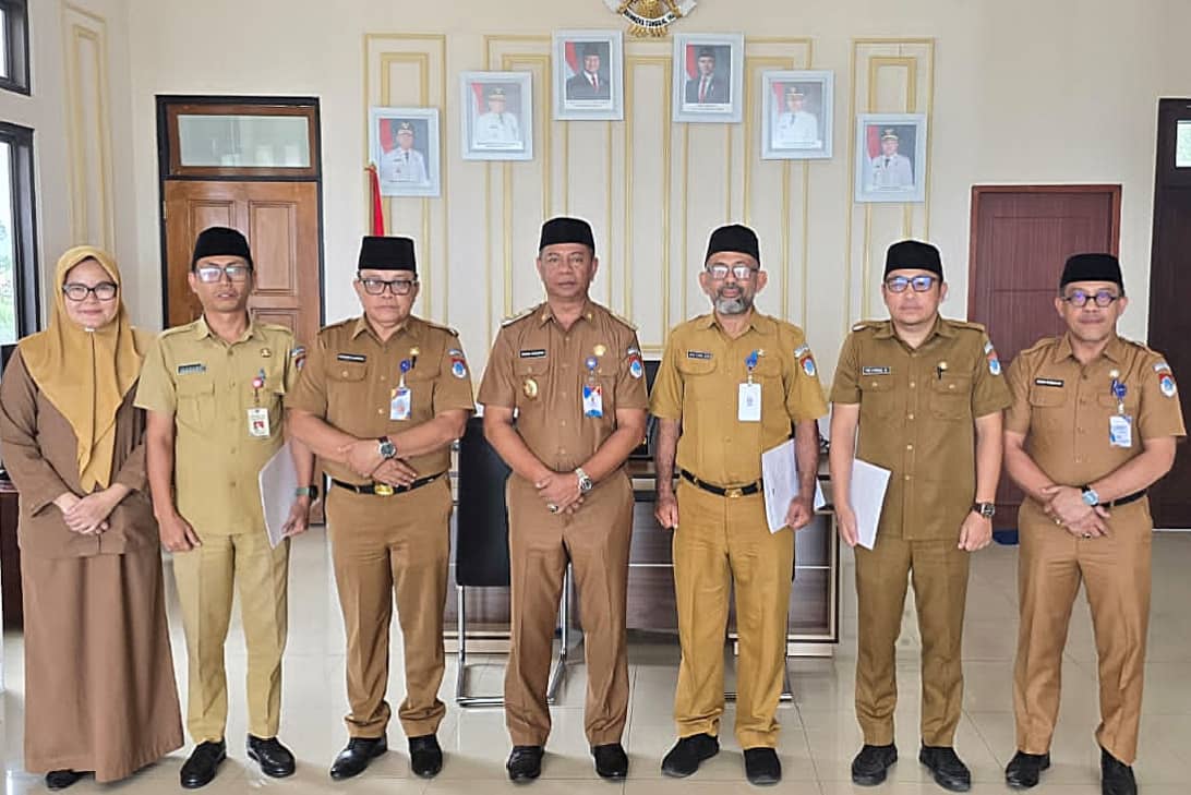 Bupati Boltim Oskar Manoppo tunjuk tiga Plt