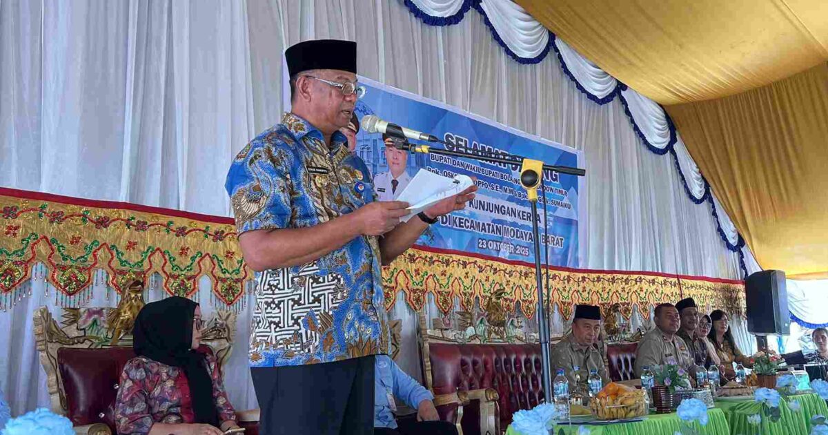 Bupati Boltim Dorong Desa Jadi Pusat Pertumbuhan Ekonomi