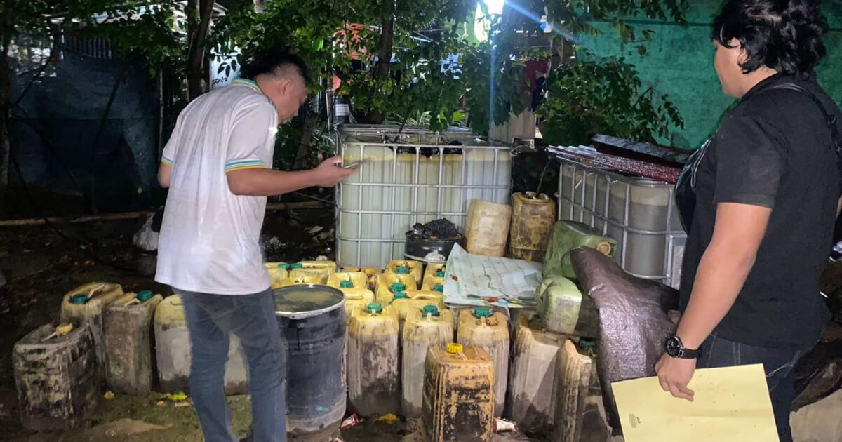 Polres Boltim Sita Solar di Buyat