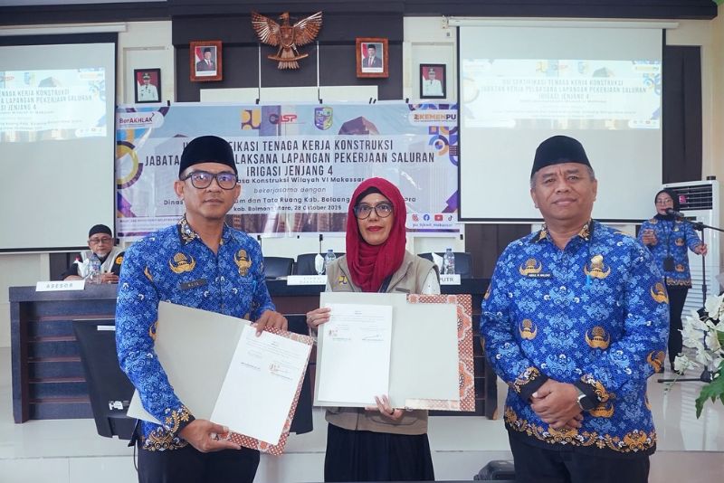 uji sertifikasi tenaga kerja konstruksi Boltara