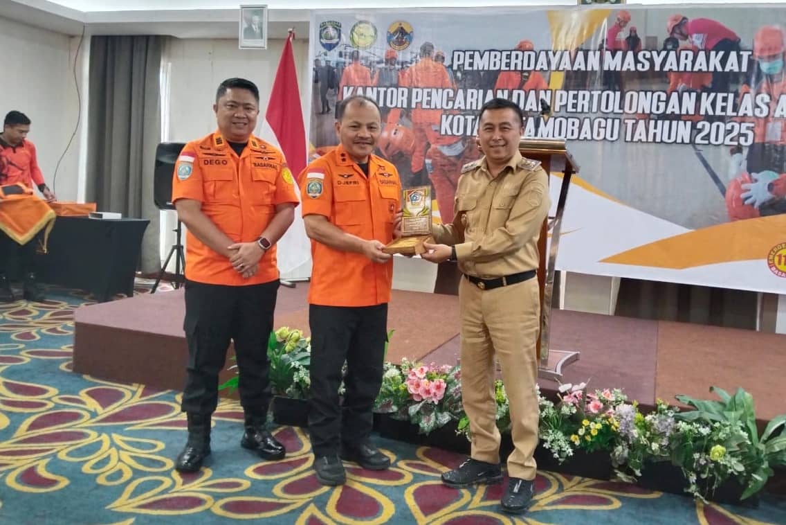 Wabup Boltim Argo Sumaiku bersama Basarnas Sulut dalam Workshop Pemberdayaan Masyarakat