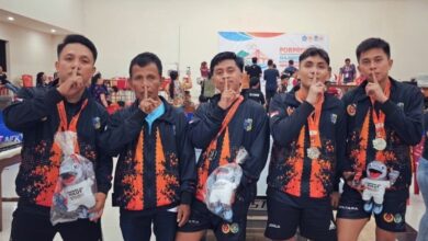 Boltara raih perak tenis meja Porprov 2025